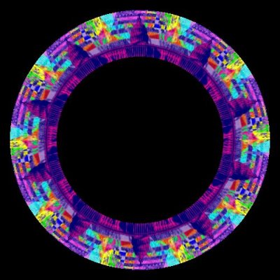 psychedelic colourful 28 round preview