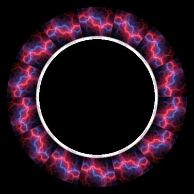 blue red plasma hot background round preview
