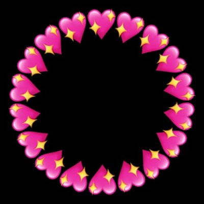 emoji sparkling heart round preview