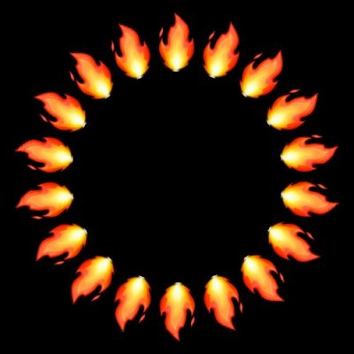 emoji fire round preview