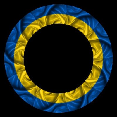 ukraine flag round preview