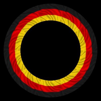 german flag round preview