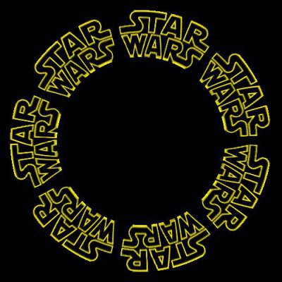 star wars logo round preview