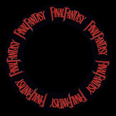 final fantasy logo round preview