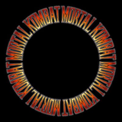 Mortal Kombat logo round preview