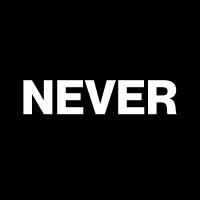 never logo