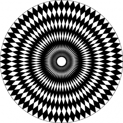 Pulse sacred geometry wall decal