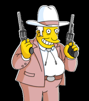 Texas guy simpsons