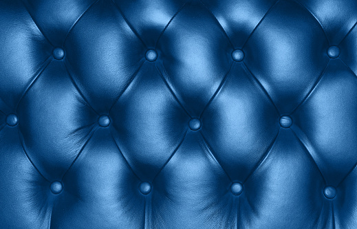 blue upholstery