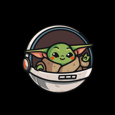 baby yoda poi