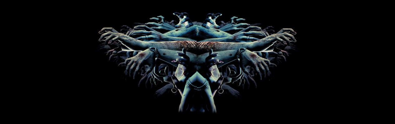 Zombie hands together