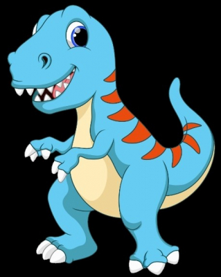 t rex blue