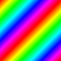 Rainbow Diagonal