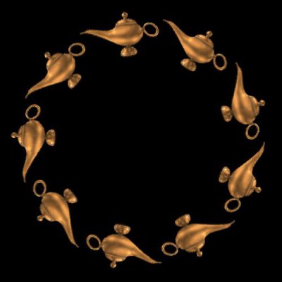 aladin lamp round preview