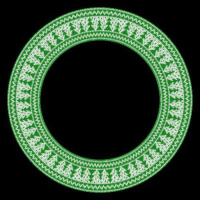 christmas trees round preview