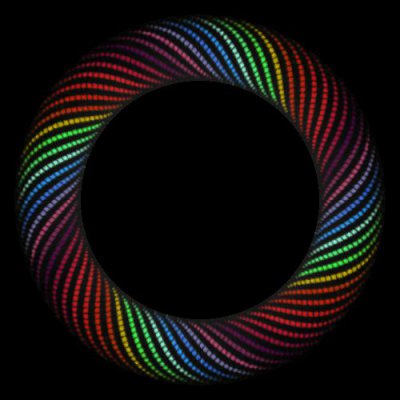 Circles of Color round preview