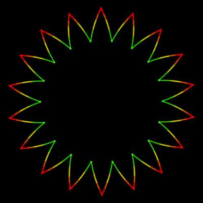 Simple Reggae Petal - Small round preview