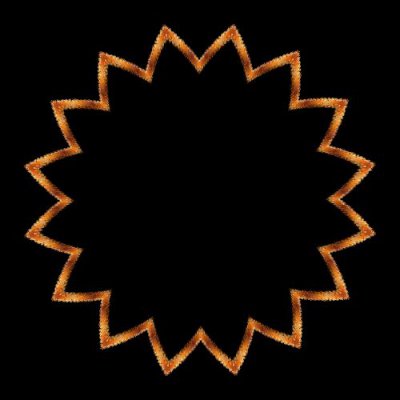 Zigzag (1) round preview