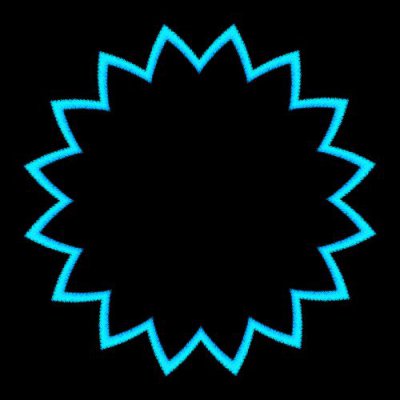 Zigzag (4) round preview