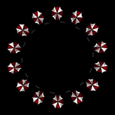 umbrella logo screensaver large round preview