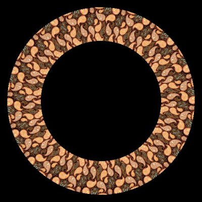 paisley orange pattern 200px   Copy round preview