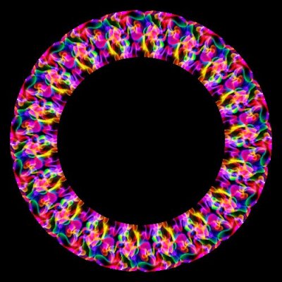 Colored smoke round preview