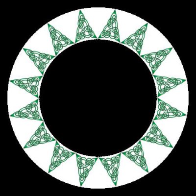 Trinity knotwork round preview