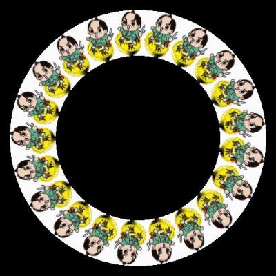 images round preview