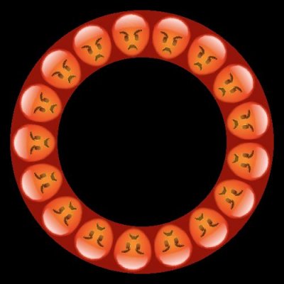 Angry Emoji round preview