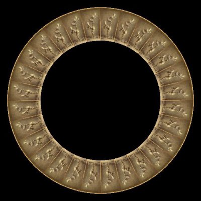 vintage circus round preview