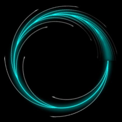 fineSeufzer lazyPoi  WhiteBlue 1 round preview