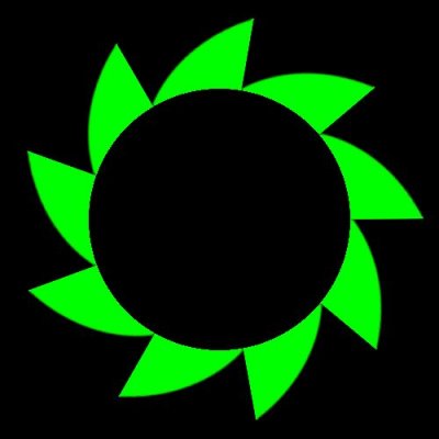 fadein bottom green round preview