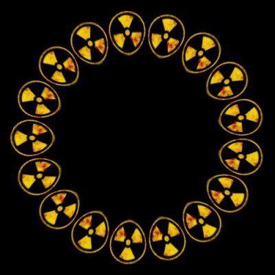 radioactive symbol round preview