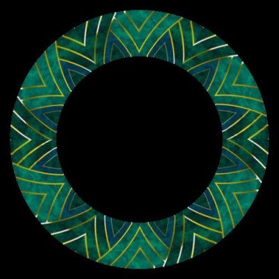 artdeco green round preview