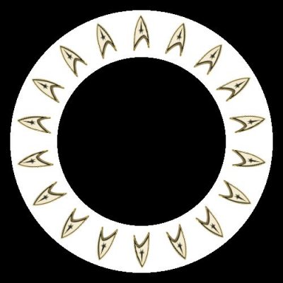 star trek logo round preview