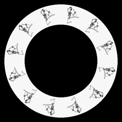 30 309059 transparent magic man skeleton clip art skeleton dance round preview