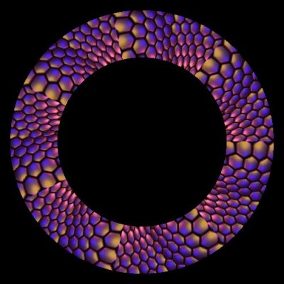 Bumpy Honeycomb round preview