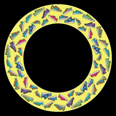 sneakers  yellow round preview