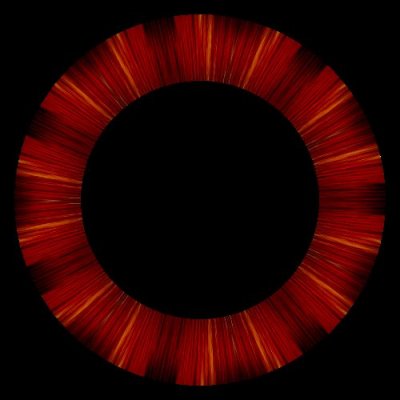 Red Lines MIRRORED round preview