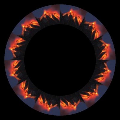 Volcano eruption round preview