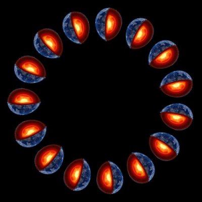 Earth magma round preview