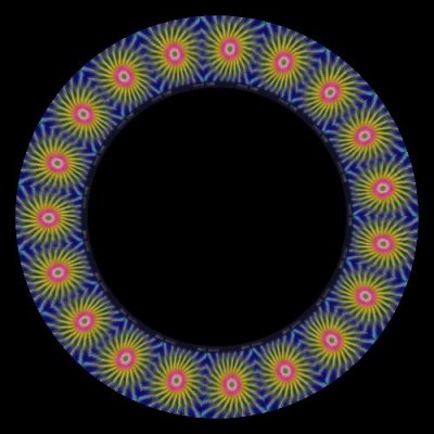 fractal trippy round preview