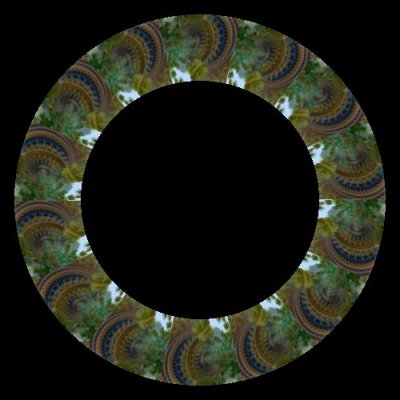 3D Computer Generated Fractal round preview