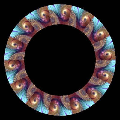 Mandelbrot Fractal round preview