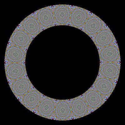 wall murals psychedelic star round preview