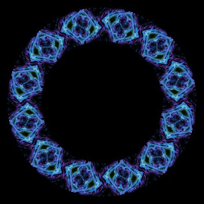 psychedelic colourful 15 round preview