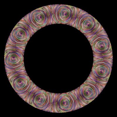 trippy spiral round preview