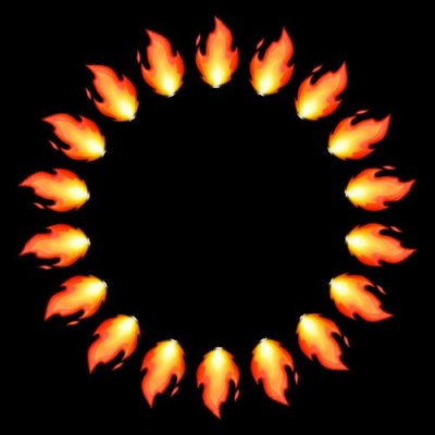 emoji fire round preview