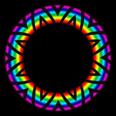 triangle gradient 2 round preview