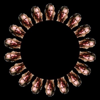 famous faces P (surprised) round preview